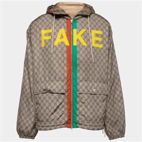 gucci fake windbreaker|More.